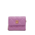 Chanel AB Chanel Pink Lambskin Leather Leather Lambskin Mini Pearl Crush Wallet with Chain Italy