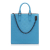 Louis Vuitton AB Louis Vuitton Blue Turquoise Calf Leather Monogram Taurillon Sac Plat Italy