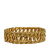 Chanel AB Chanel Gold Gold Plated Metal CC Gold-Tone Bangle France
