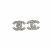Chanel CC Logo Earrings with Crystals
