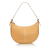 Burberry AB Burberry Brown Beige with White Ivory Leather Hobo Bag United Kingdom