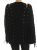 Alexander McQueen Pull noir avec détails corsetés