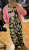 Phase Eight Loose-fitting floral print jumpsuit with bolero