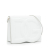 Dolce & Gabbana AB Dolce&Gabbana White Calf Leather DG Logo Flap Crossbody Bag Italy