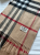 Burberry Cashmere scarf in check