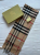 Burberry Cashmere scarf in check