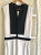 BCBG Max Azria Black and white jumpsuit