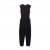 Alexander McQueen jumpsuit in black cotton blend