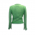 Elie Saab jacket in green tweed silk