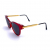 Thierry Lasry sunglasses with red transparent frames