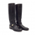 Christian Dior Dior riding boots in black leather