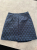 Tara Jarmon Navy-black mini skirt