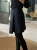 Tara Jarmon Navy-black mini skirt