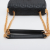 Fendi Baguette Midi Nappa Leather Black Chain Bag