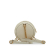 Gucci B Gucci White Calf Leather Mini Ophidia Round Backpack Italy