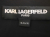 Karl Lagerfeld 'Zip-Front' Trenchcoat für Damen