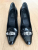 Gucci Schwarze Lackleder-High-Heels 38C Gucci