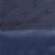 Louis Vuitton AB Louis Vuitton Blue Navy Silk Fabric Monogram Scarf Italy