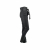 Valentino leather pants high waist in black with leather waist tie