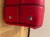 Tod's Sac en cuir rouge modèle Sella mini