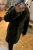 Eric Bompard Kale-colored wool fur coat