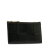 Bottega Veneta AB Bottega Veneta Black Calf Leather Intrecciato Zip Card Holder Italy
