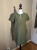 Cyrillus Khaki linen dress