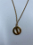 Dior Gold-Toned Dior CD Necklace