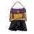 Saint Laurent Muse 2 Medium Leather Tote Bag Purple