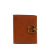Salvatore Ferragamo B Ferragamo Brown Calf Leather Gancio Small Wallet Italy