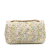 Chanel AB Chanel Brown Beige Tweed Fabric Mini Garden Party Reissue 2.55 Single Flap Bag France