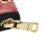 Miu Miu AB Miu Miu Red Calf Leather Grommet Zip Around Wallet Italy