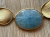 Marco Bicego Lunaria Halskette mit 5 Blütenblättern aus 18 Karat Gold und Aquamarin