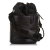 Bottega Veneta B Bottega Veneta Black Calf Leather Perforated Messenger Bag Italy