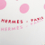 Hermès AB Hermès Pink with White Silk Fabric Hola Flamenca Scarf France