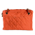 Chanel B Chanel Orange Nylon Fabric Quilted Shoulder Bag Italy