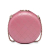 Chanel AB Chanel Pink Lambskin Leather Leather Lambskin CC Round Chain Crossbody France