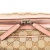 Gucci AB Gucci Brown Beige Canvas Fabric GG Twins Shoulder Bag Italy