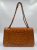 Chanel Orange Patent Leather Chanel Flap Bag