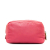 Prada AB Prada Pink Nylon Fabric Tessuto Pouch Italy