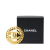 Chanel AB Chanel Gold Gold Plated Metal CC Brooch France