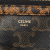Celine AB Celine Black Coated Canvas Fabric Triomphe Clutch On Chain Italy
