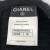 Chanel minikleid aus schwarzem Strick