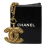 Chanel B Chanel Gold Gold Plated Metal CC Pendant Necklace France