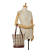 Burberry B Burberry Brown Beige with Red Coated Canvas Fabric House Check Tote Bag United Kingdom