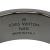 Louis Vuitton B Louis Vuitton Gray Brass Metal LV Instinct Gunmetal Ring Italy