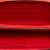 Bottega Veneta AB Bottega Veneta Red Polyester Fabric Intrecciato Rubber Zip Around Long Wallet Italy