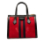 Gucci B Gucci Red Suede Leather Small Ophidia Satchel Italy