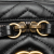 Gucci AB Gucci Black Calf Leather GG Marmont Round Backpack Italy