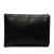 Saint Laurent AB Saint Laurent Black Calf Leather Studded Clutch Bag Italy
